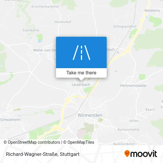 Карта Richard-Wagner-Straße