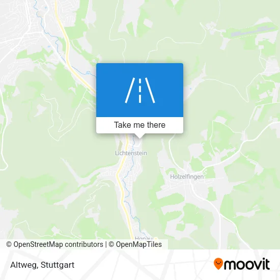 Карта Altweg