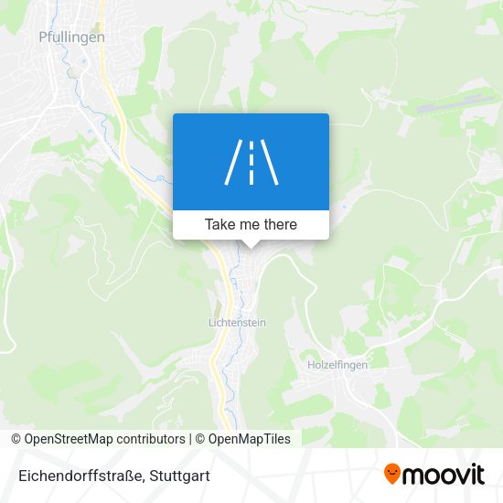 Карта Eichendorffstraße
