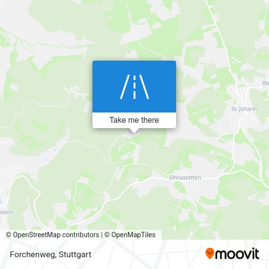 Карта Forchenweg