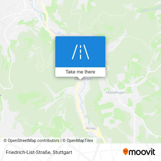 Карта Friedrich-List-Straße