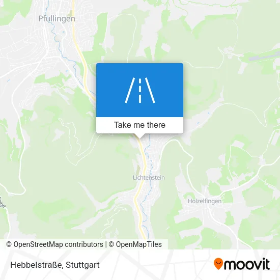 Hebbelstraße map