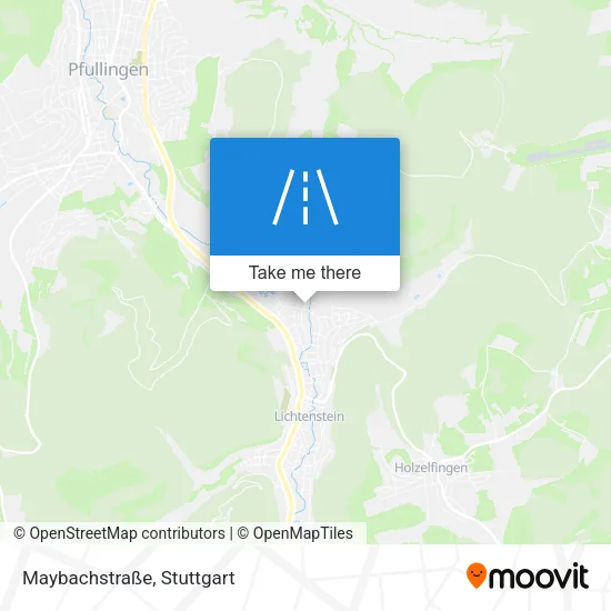 Карта Maybachstraße
