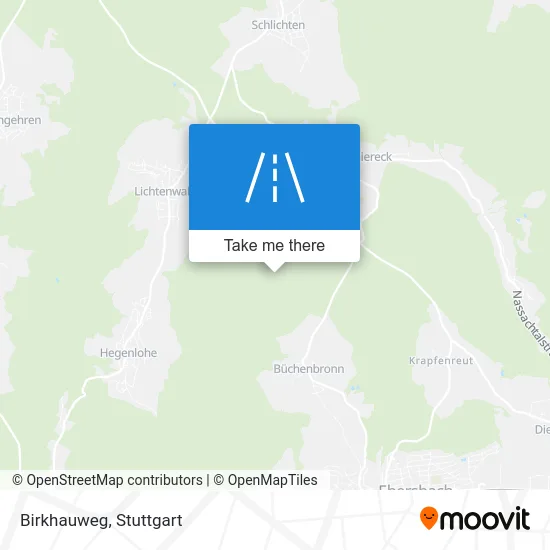 Карта Birkhauweg