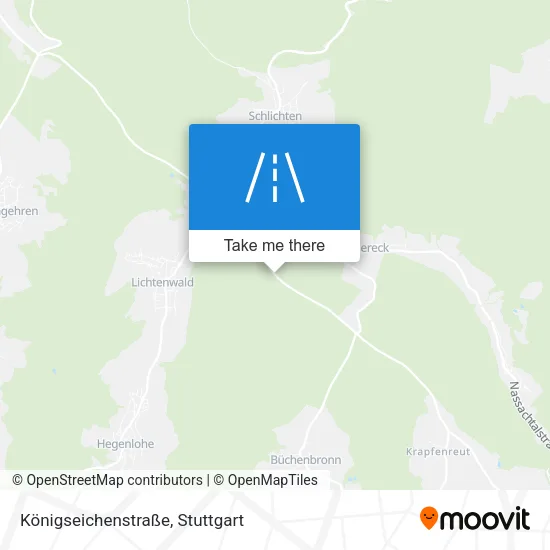 Карта Königseichenstraße