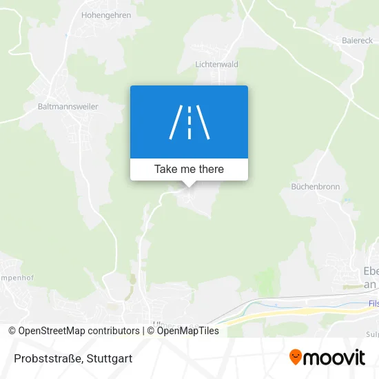 Probststraße map