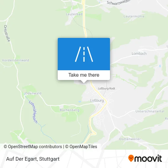 Карта Auf Der Egart