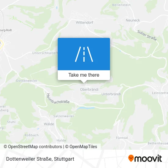 Карта Dottenweiler Straße