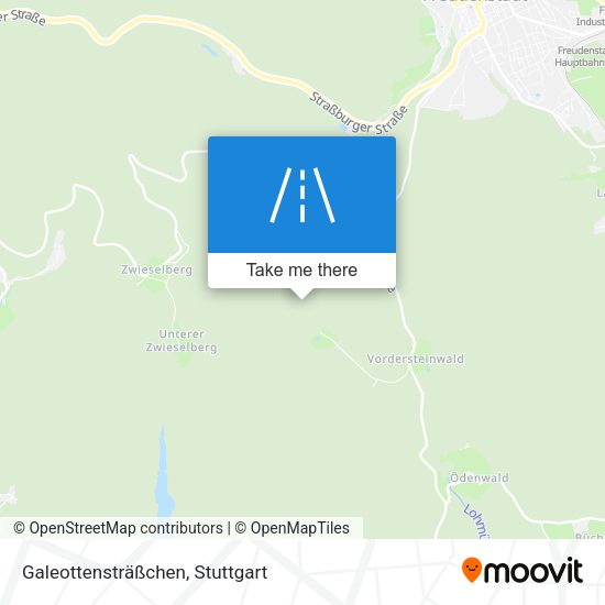 Galeottensträßchen map