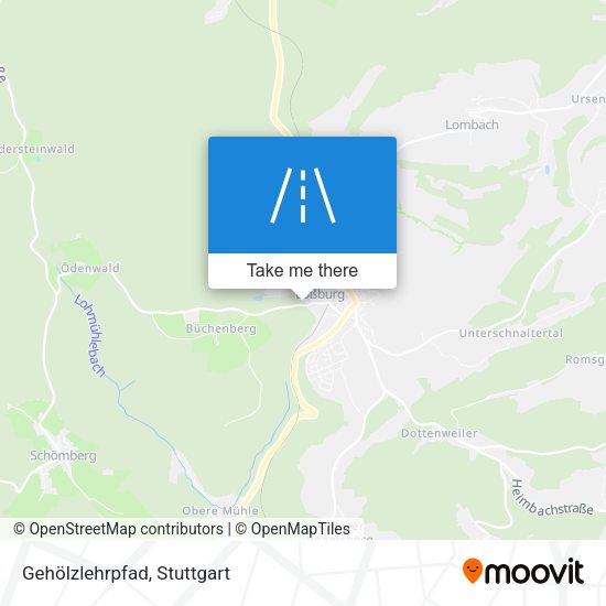 Gehölzlehrpfad map
