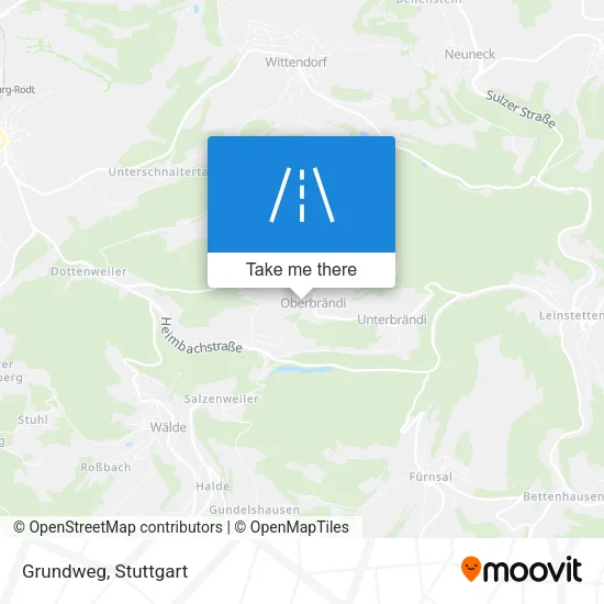 Карта Grundweg