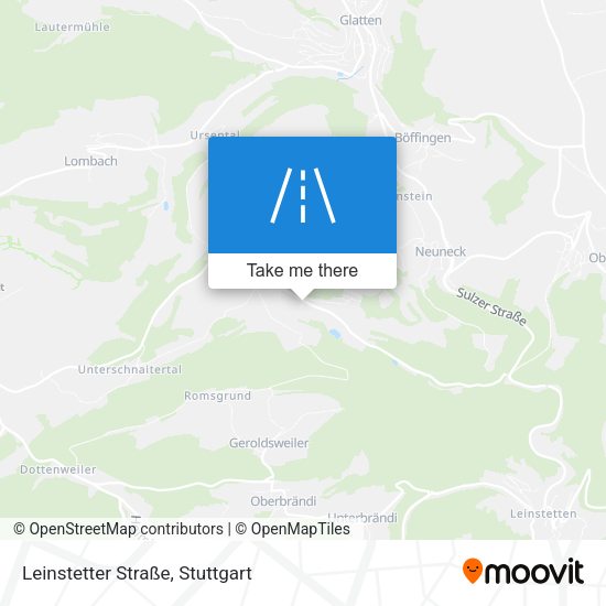Leinstetter Straße map