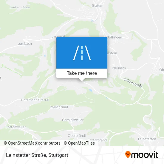 Карта Leinstetter Straße