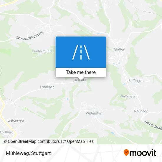 Карта Mühleweg