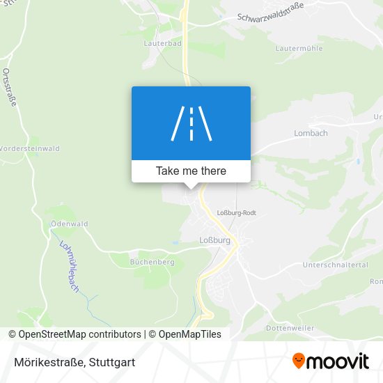 Mörikestraße map