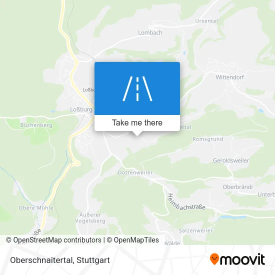 Карта Oberschnaitertal
