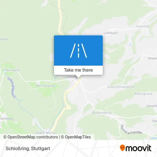 Карта Schloßring