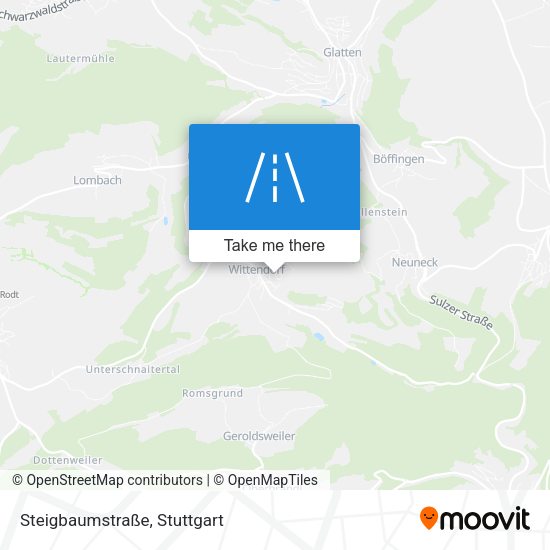 Steigbaumstraße map