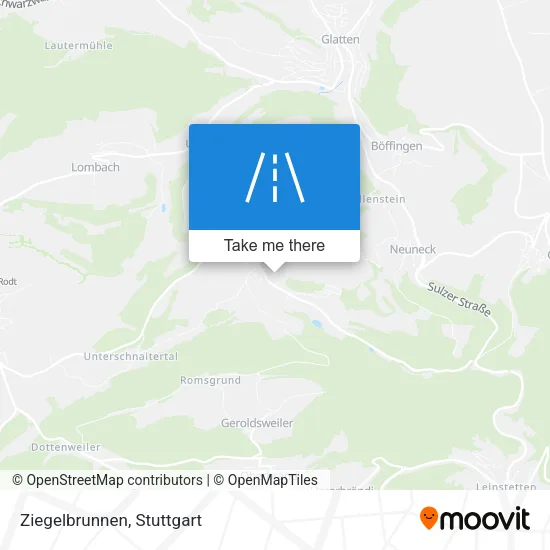 Карта Ziegelbrunnen