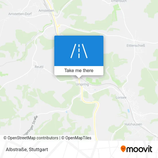 Albstraße map
