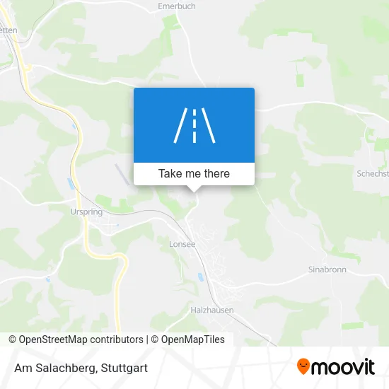 Карта Am Salachberg