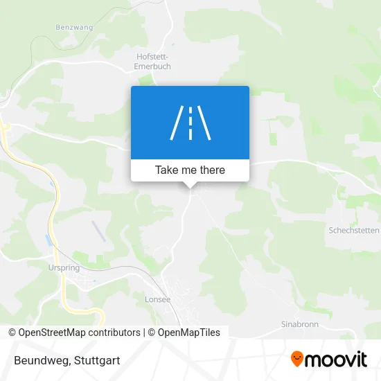 Карта Beundweg