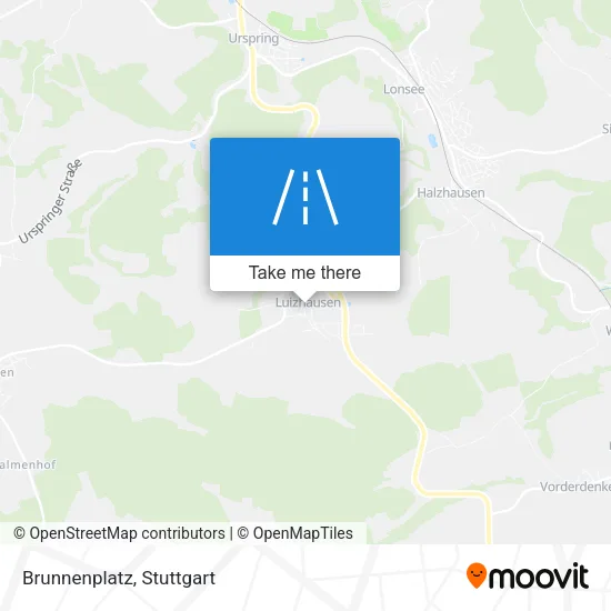Карта Brunnenplatz