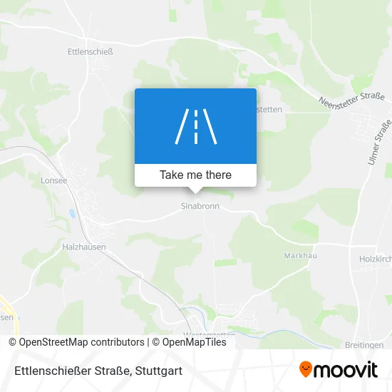 Карта Ettlenschießer Straße