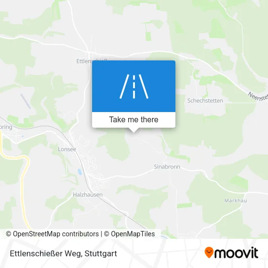 Карта Ettlenschießer Weg