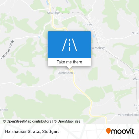 Карта Halzhauser Straße