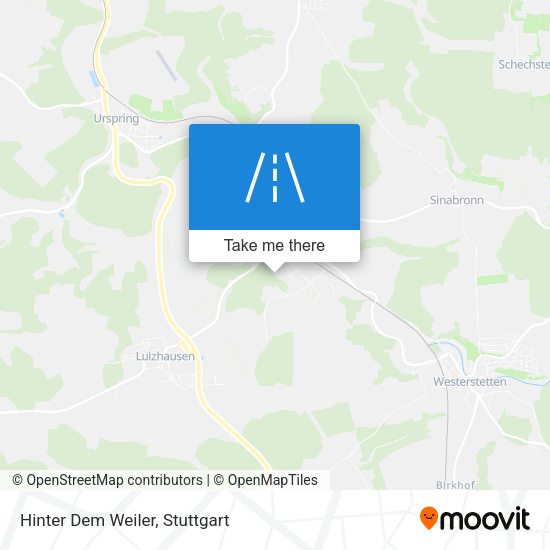 Карта Hinter Dem Weiler