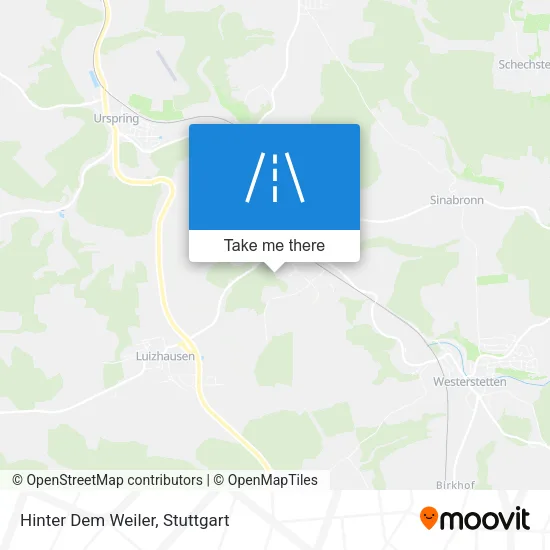 Карта Hinter Dem Weiler