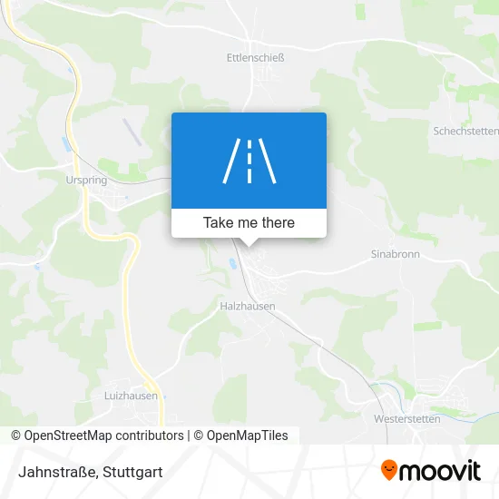 Карта Jahnstraße