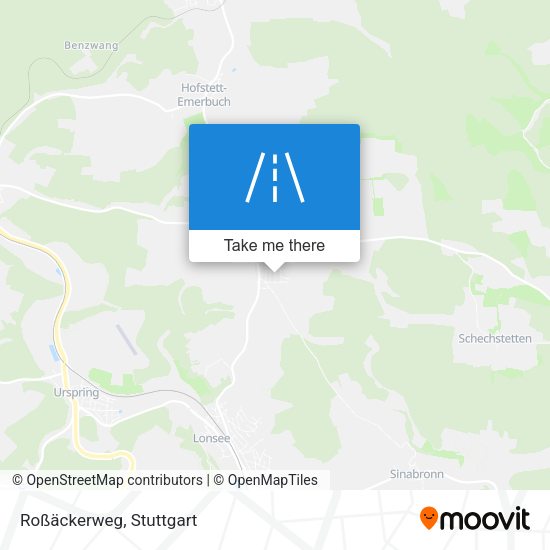 Roßäckerweg map