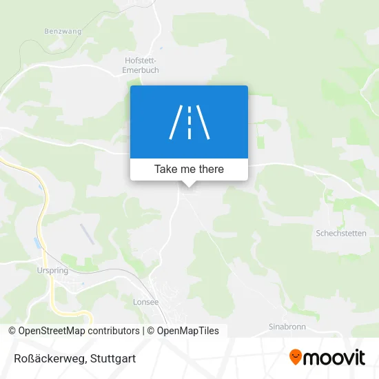 Карта Roßäckerweg
