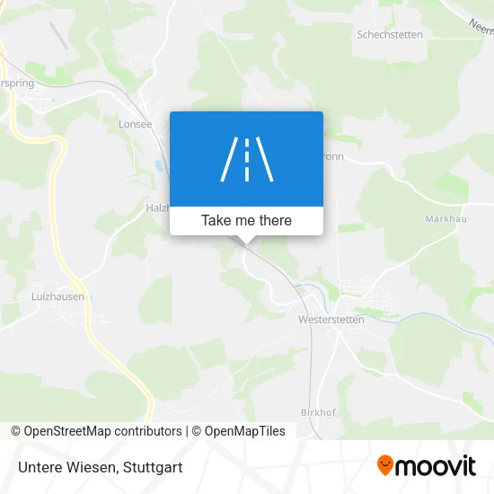 Карта Untere Wiesen