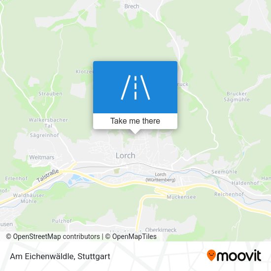 Am Eichenwäldle map