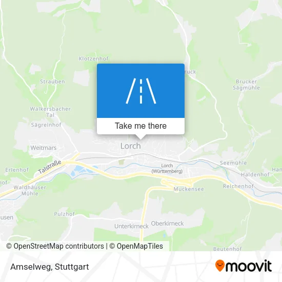 Карта Amselweg