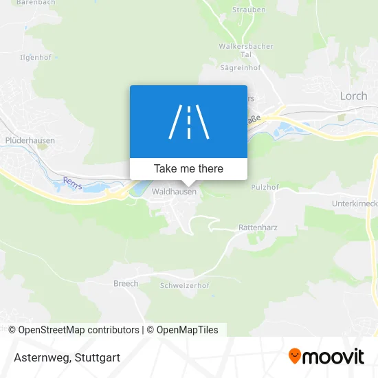 Карта Asternweg