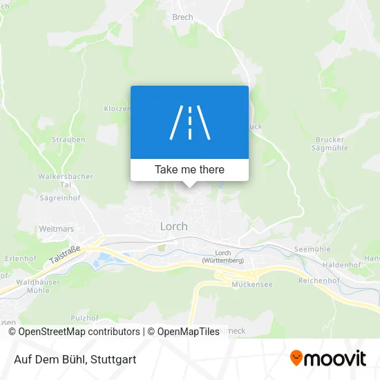 Карта Auf Dem Bühl