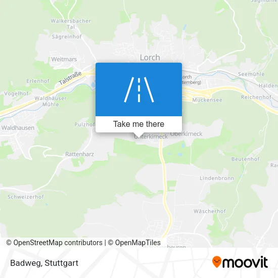 Карта Badweg