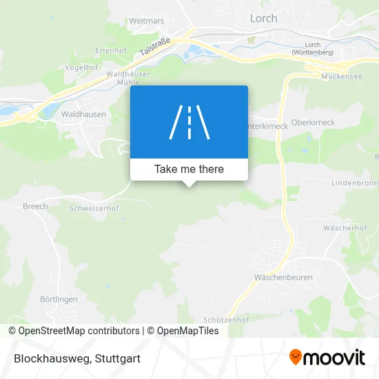 Blockhausweg map