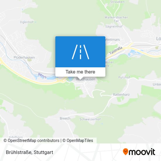 Brühlstraße map