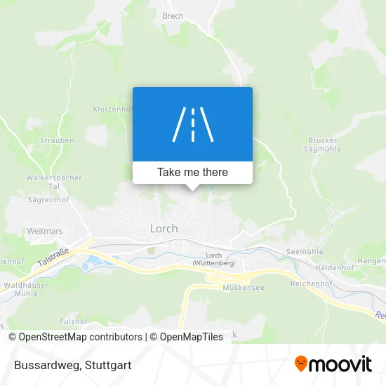 Карта Bussardweg