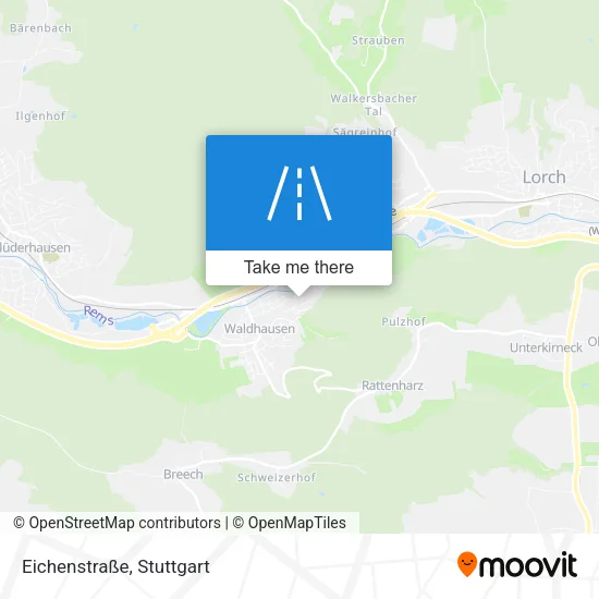 Карта Eichenstraße