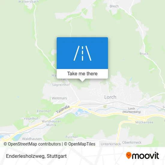 Карта Enderlesholzweg