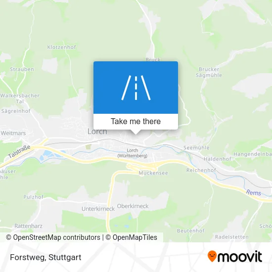 Карта Forstweg