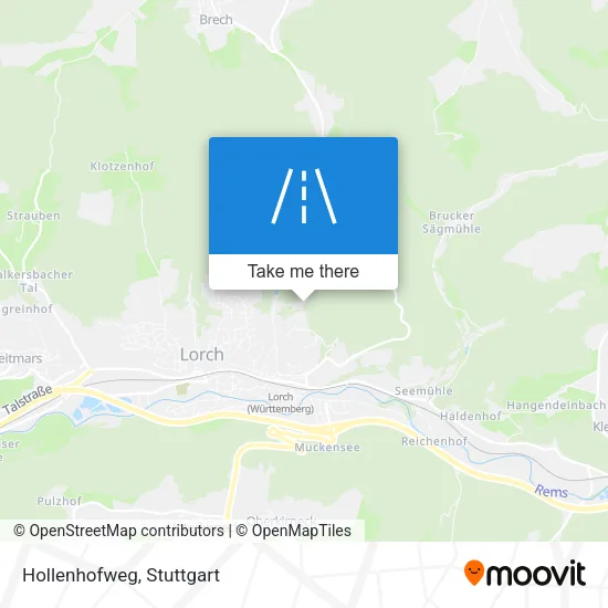 Карта Hollenhofweg