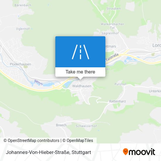 Johannes-Von-Hieber-Straße map