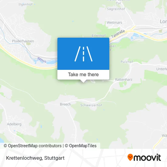 Krettenlochweg map